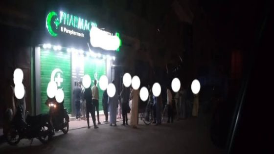 كلميم:طابور أمام صيدلية الحراسة وانتظار طويل من أجل اقتناء الدواء