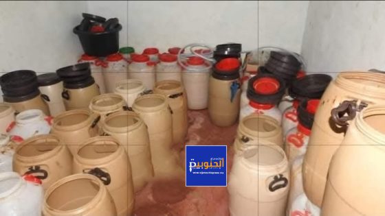 طانطان: الأمن يحبط عملية تصنيع “الماحيا” ويحجز 200 لتر