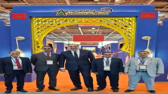 الجناح المغربي يضيء في معرض باريس: الصناعة التقليدية المغربية في دائرة الضوء ،والجهات الجنوبية تُبرز إبداعها