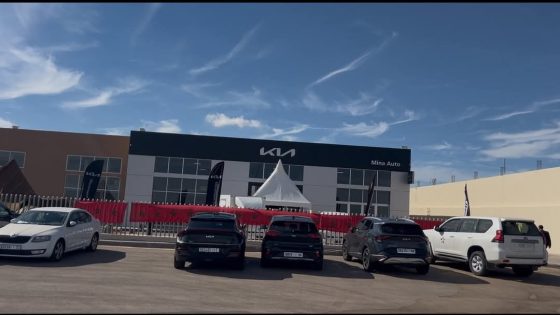 العيون:إفتتاح معرض سيارات “كيا”