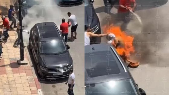 رجل في منتصف الأربعينات من عمره على يضرم النار في جسده في ظروف مؤلمة بطنجة