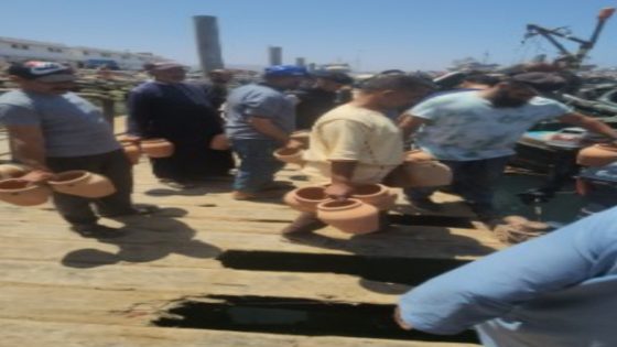 سيدي إفني …غراريف الطين” بدل البلاستيك … خطوة رائدة نحو صيد مستدام .