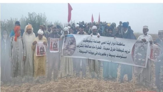 على خطى “آيت بوكماز”.. ساكنة “آيت عبي” تخرج في مسيرة نحو عمالة أزيلال