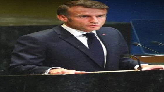 ماكرون من الأمم المتحدة: فرنسا تعترف بدولة فلسطين وتدعو لوقف الحرب في غزة