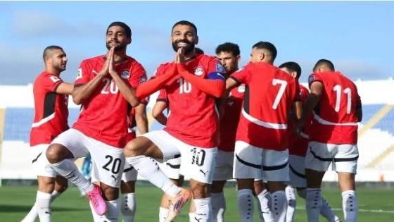 المنتخب المصري يكتسح منتخب جيبوتي بالثلاثية ،،، وينتزع بطاقة التأهل لبطولة كأس العالم