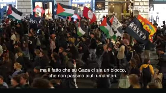 احتجاجات عارمة في إيطاليا بعد اعتراض أسطول “الصمود العالمي”: إضراب عام يشلّ النقل