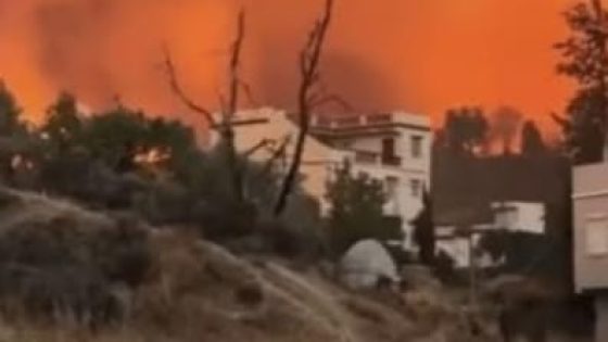 حريق مفاجئ يندلع بدوار أمزاورو بواويزغت ويستنهض تدخل السلطات المحلية