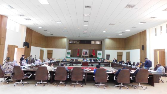 مجلس جماعة طانطان يعتمد مشاريع هامة في دورة استثنائية