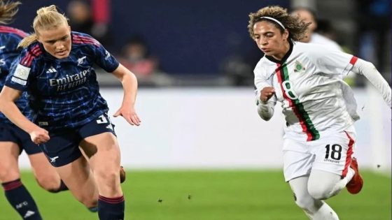 أرسنال يلقن الجيش الملكي درسا قاسيا في فن كرة القدم النسوية