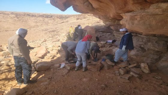 البعثة الأثرية المغربية تكشف عن معطيات علمية غير مسبوقة بموقع “خنكة اكسات” – جماعة اجديرية – بإقليم السمارة