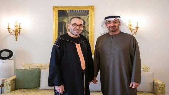 بلاغ من الديوان الملكي حول لقاء الملك محمد السادس والشيخ محمد بن زايد في الرباط