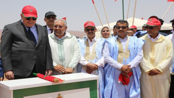 عامل إقليم آسا الزاك يشرف على إطلاق مشروعين تنمويين بمناسبة عيد العرش المجيد