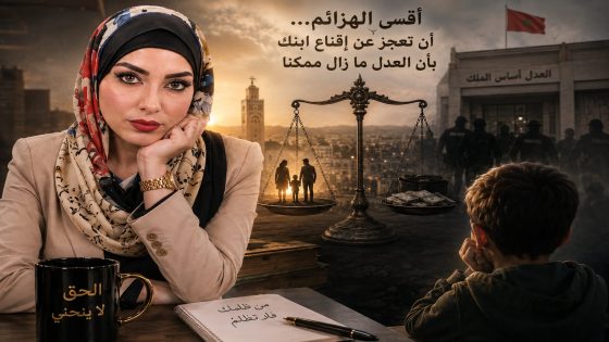 عذرا وطني… أقسى الهزائم… أن تعجز عن إقناع ابنك بأن العدل ما زال ممكنا