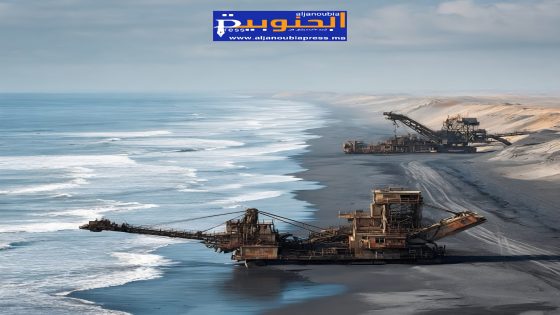 طانطان.. المغرب يمنح أول رخصة لاستغلال الرمال الغنية بالتيتانيوم في إطار مشروع “TitanBeach”